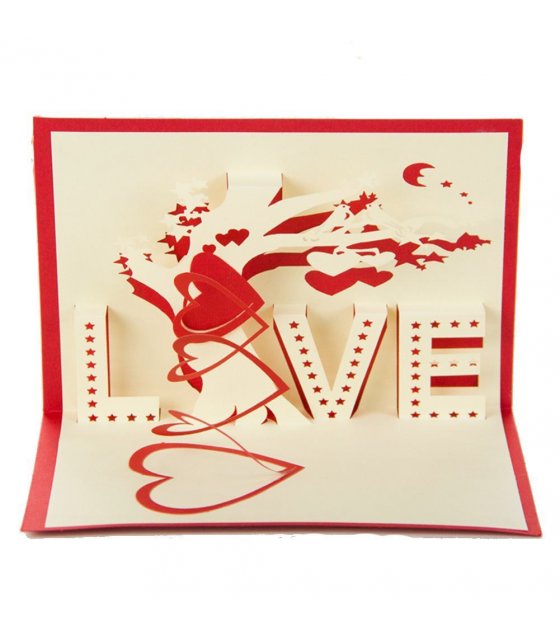 GC026 - Love 3D Gift Card
